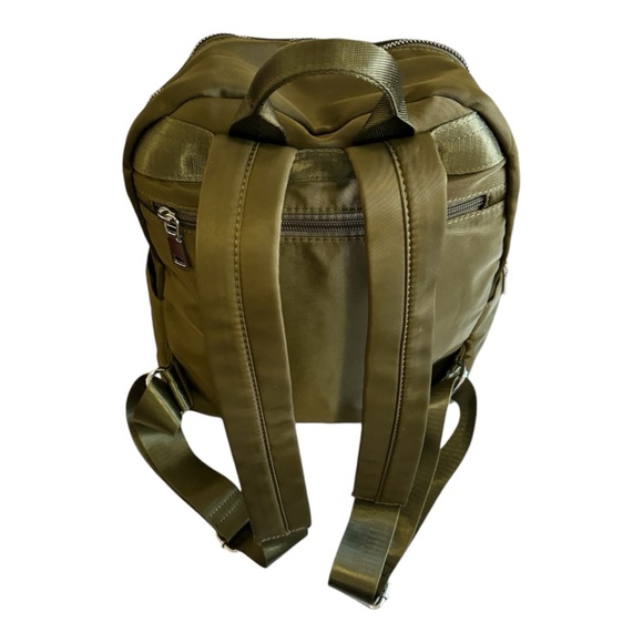 BMVMB Green Lightweight Wear and Water-Resistance Women's Backpack/Purse - Picture 2 of 11